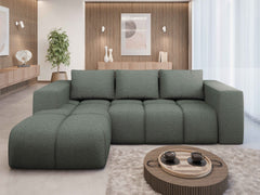 FLAVIO Corner Sofa Bed in modern living room setting.