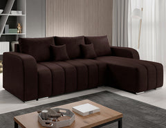 PUFETTO Corner Sofa Bed in modern living room setting.